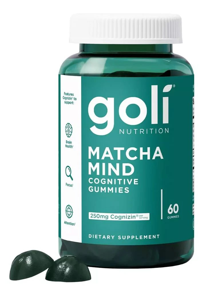 Goli Matcha Mind Gomitas cognitivas 60 Gomitas