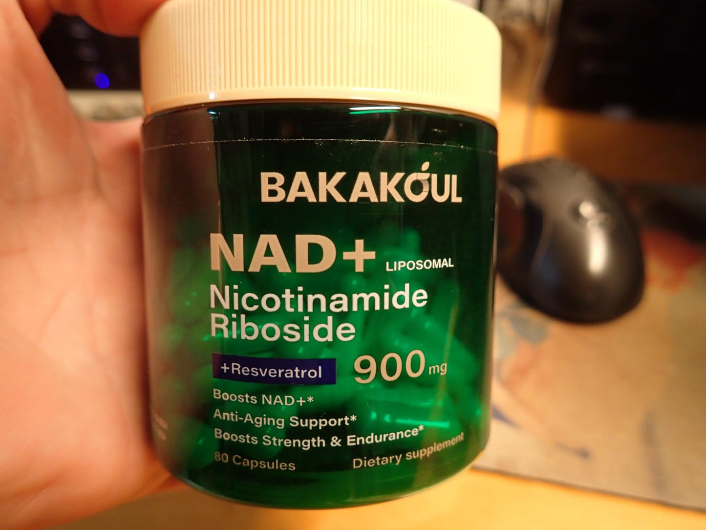 Suplemento de alta pureza NAD + REVERASTROL