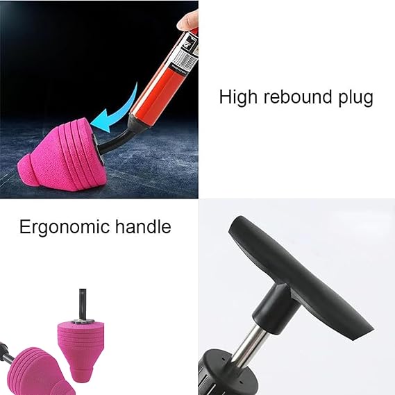 Bomba de succión de presión de aire de alta resistencia con mango ergonómico