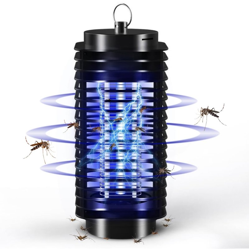 Lámpara Atrapa Mosquitos con Luces UV