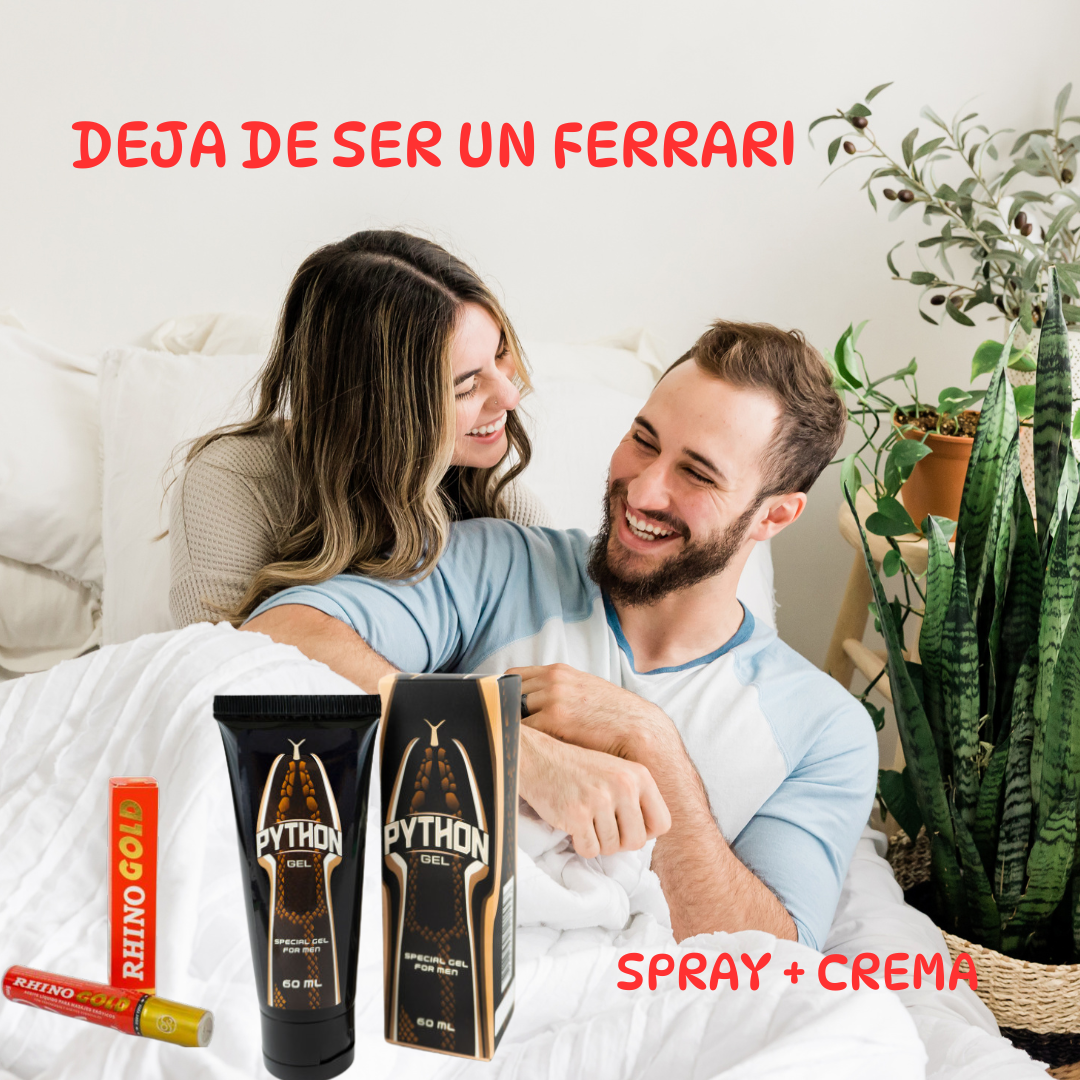 *Fortaleza Masculina* KIT MASCULINO SPRAY + CREMA