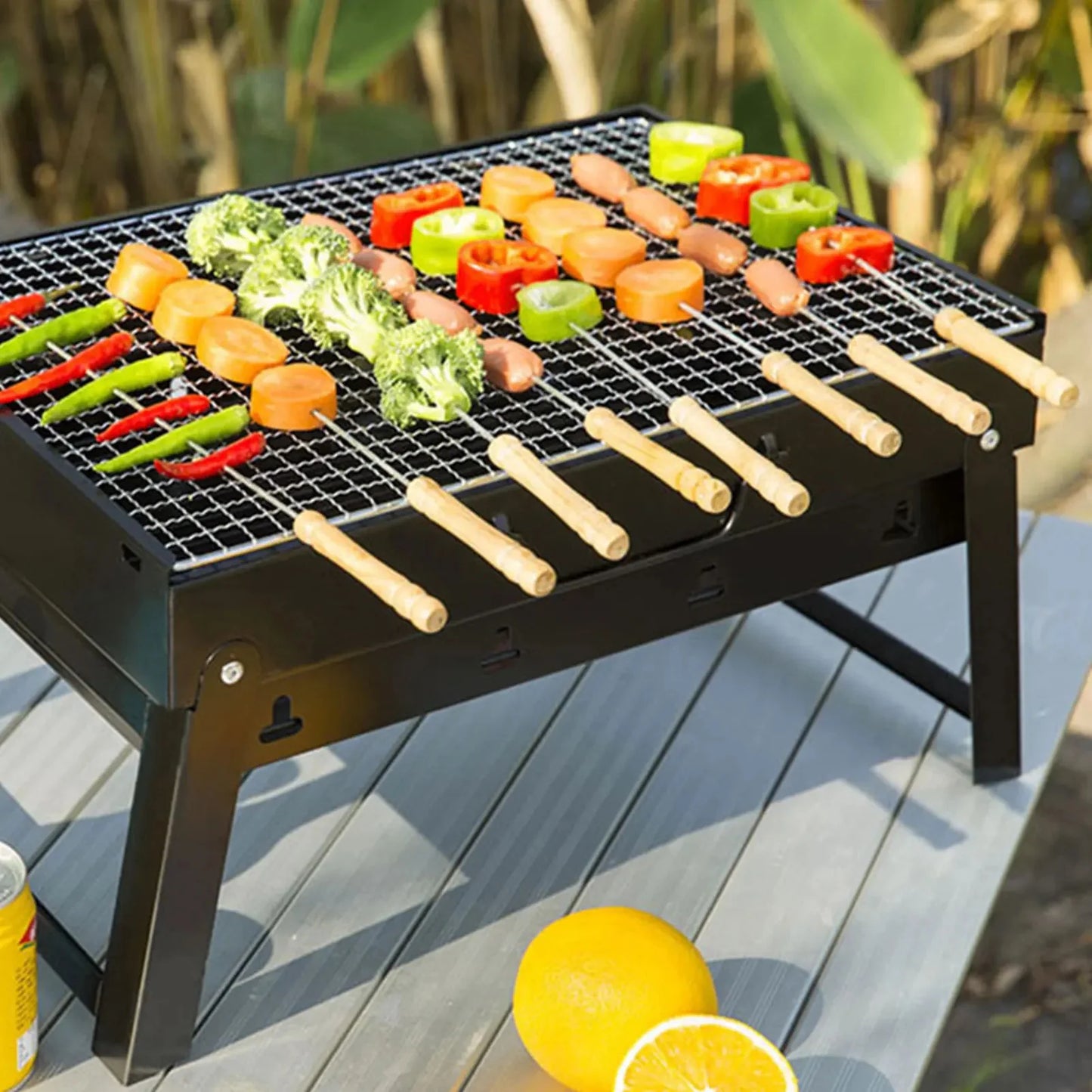 Parrilla de carbón portatil VIRAL