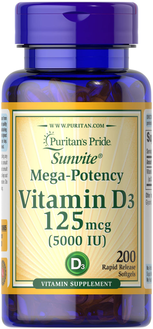 VITAMINA D3 PREMIUM 200 CAPSULAS