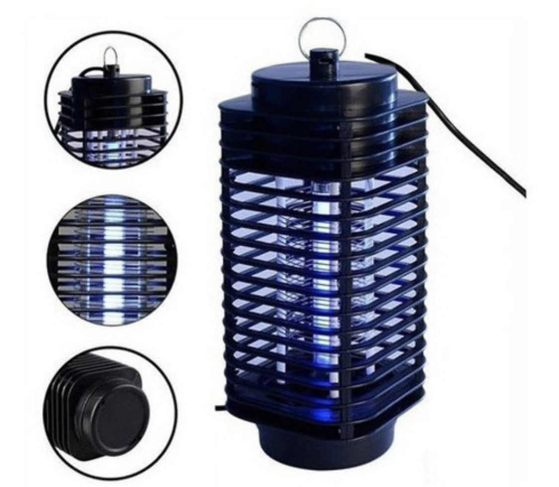 🦟 Lámpara Eléctrica Anti-Mosquitos | Trampa con Luz UV – 24.5 cm
