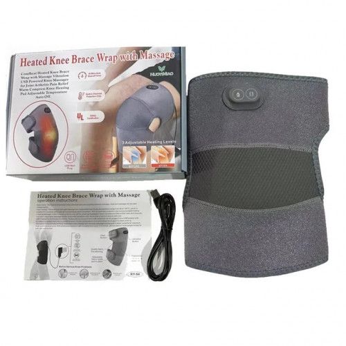 🔥 Rodillera Térmica con Masaje – Alivio Rápido y Profundo para tus Rodillas