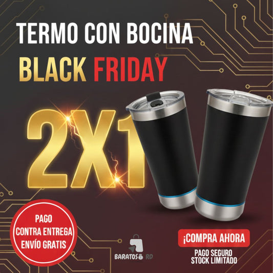 2X1 TERMO CON BOCINA PREMIUM
