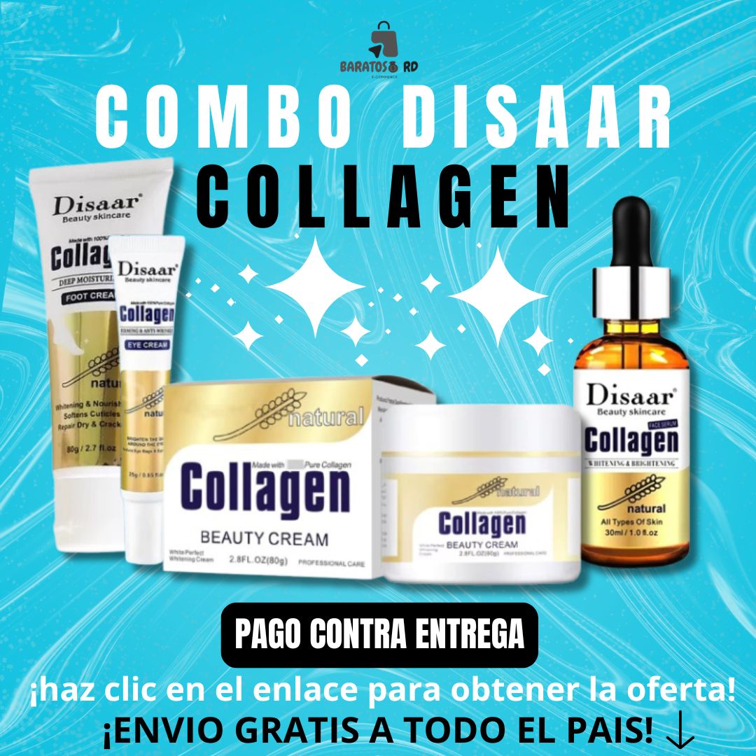 Kit de Lujo reparador con Colageno Disaar
