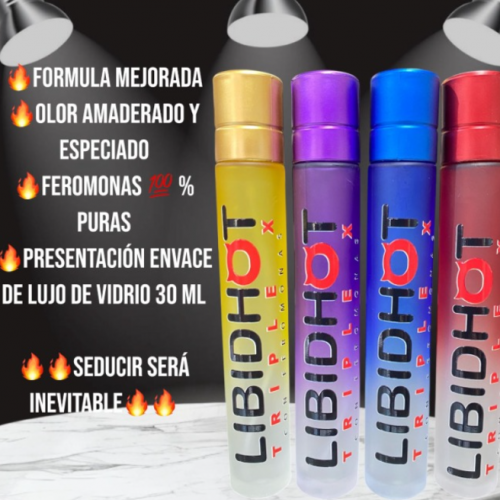 PERFUME CON FEROMONA  : LIBIHOT 30 ML