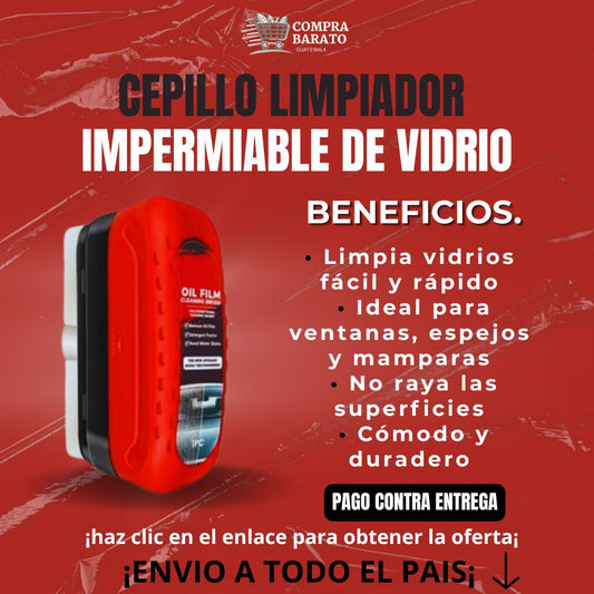 CEPILLO IMPERMIABLE LIMPIADOR DE VIDRIO