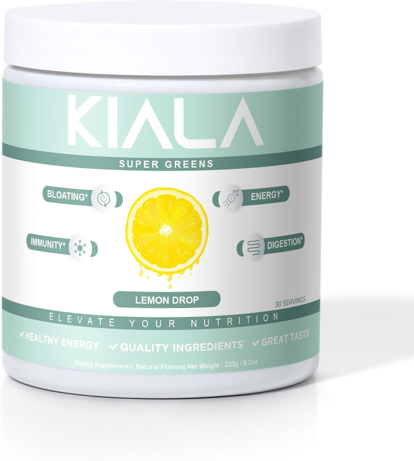 POLVO TE VERDE KIALA SUPERGREEN CON ESPIRULINA