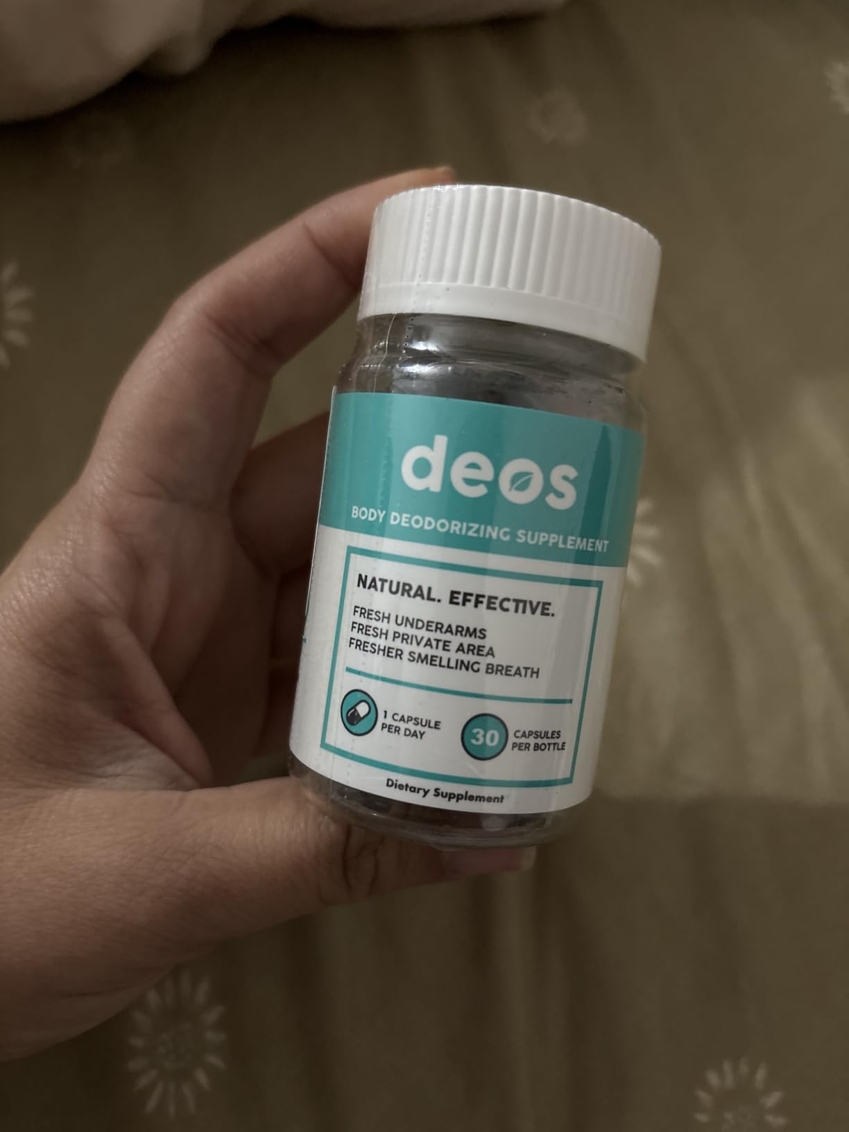 Desodorante Interno Suplemento DEOS  - 30 Capsulas