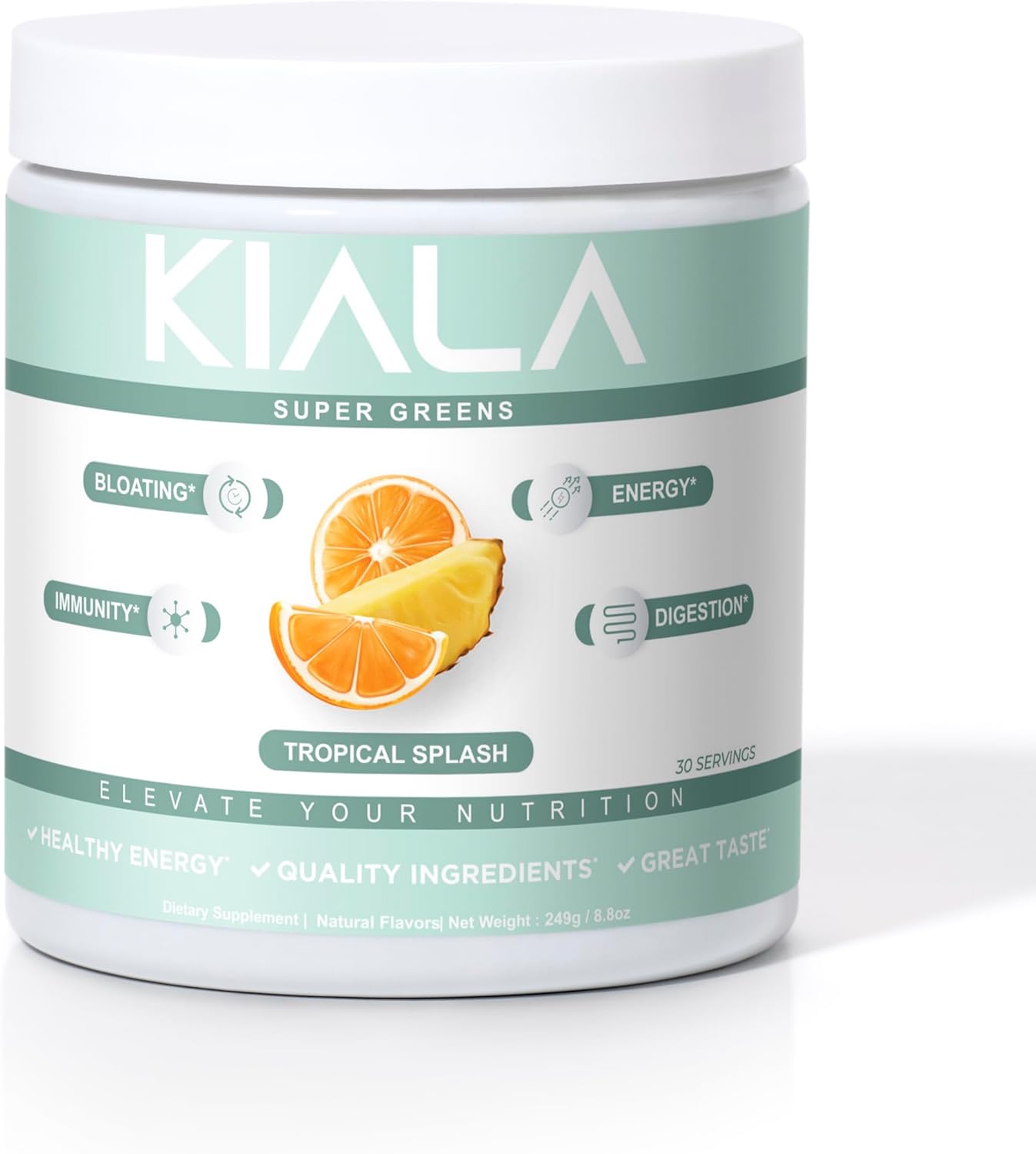 POLVO TE VERDE KIALA SUPERGREEN CON ESPIRULINA