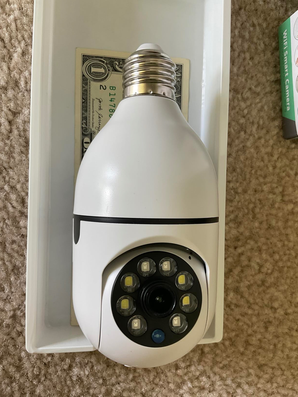 2x1 Camaras de Seguridad Estilo Bombillo