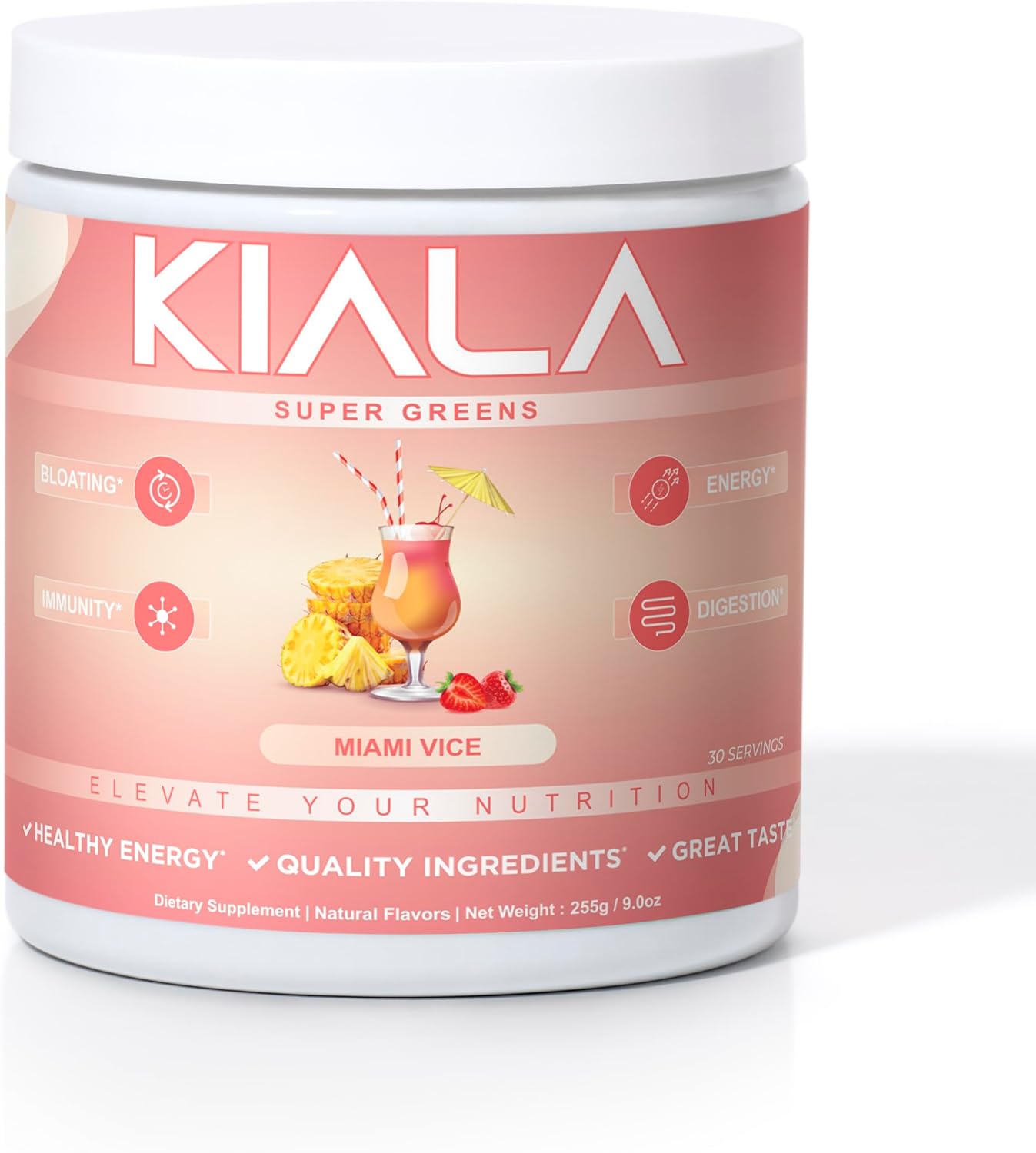 POLVO TE VERDE KIALA SUPERGREEN CON ESPIRULINA