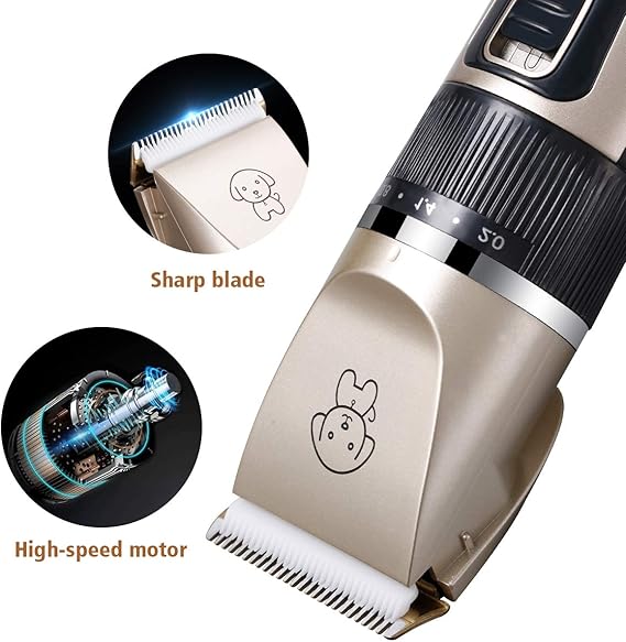 Kit de Corte de Pelo Inalámbrico "Abejón" – Grooming Profesional en Casa