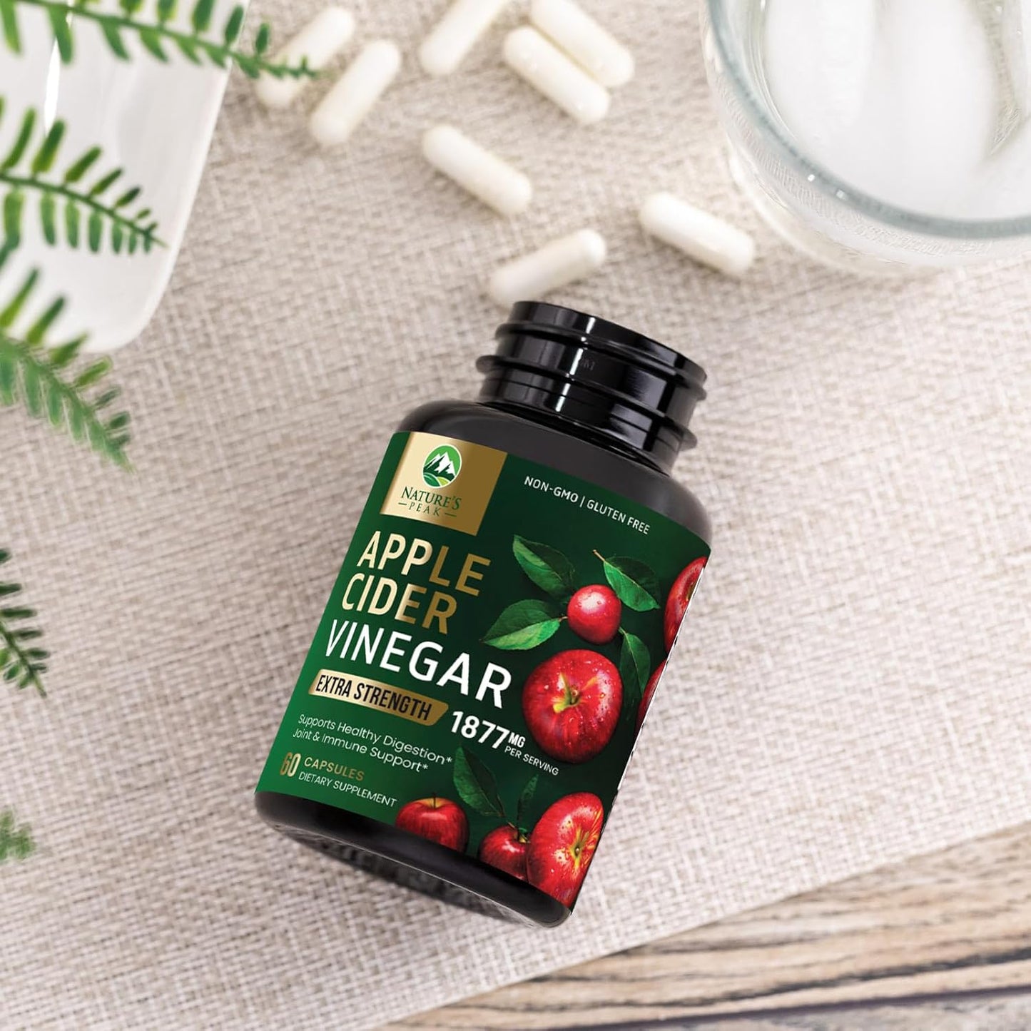 VINAGRE DE MANZANA  60 PASTILLAS