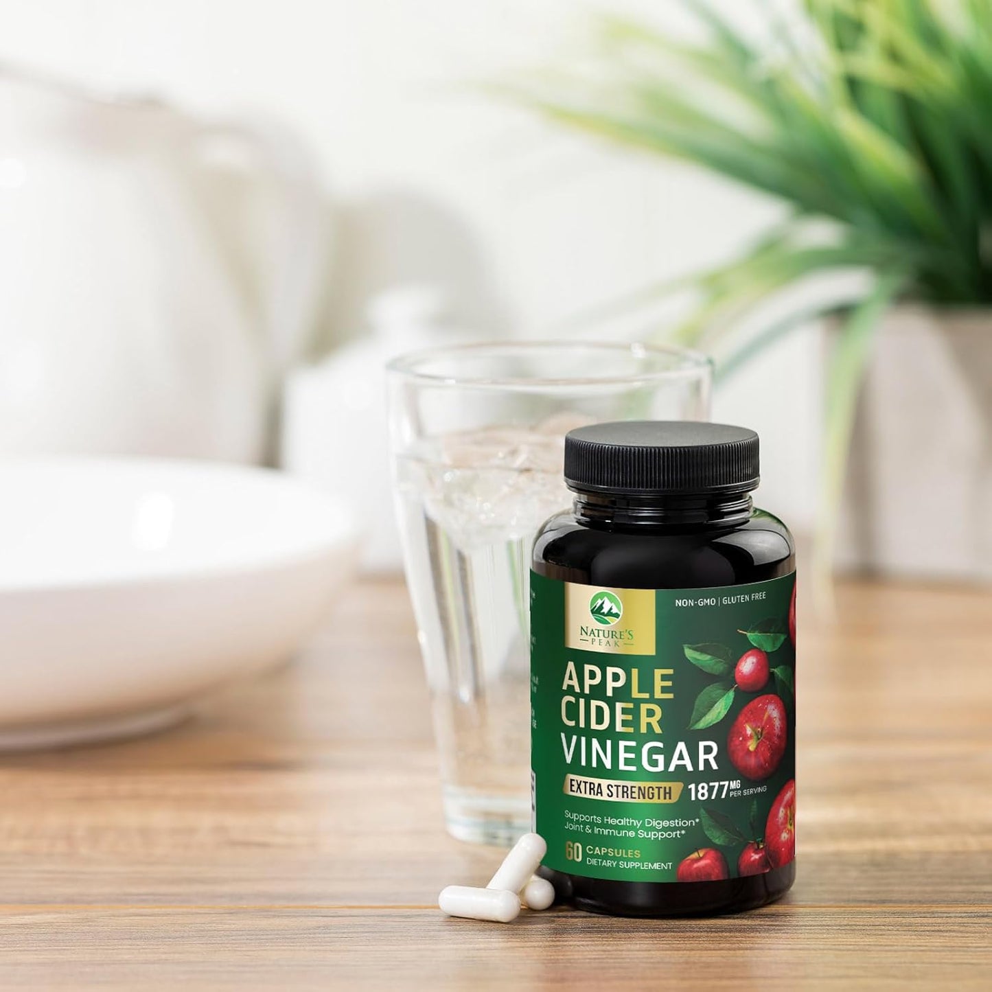 VINAGRE DE MANZANA  60 PASTILLAS