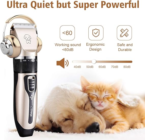 Kit de Corte de Pelo Inalámbrico "Abejón" – Grooming Profesional en Casa