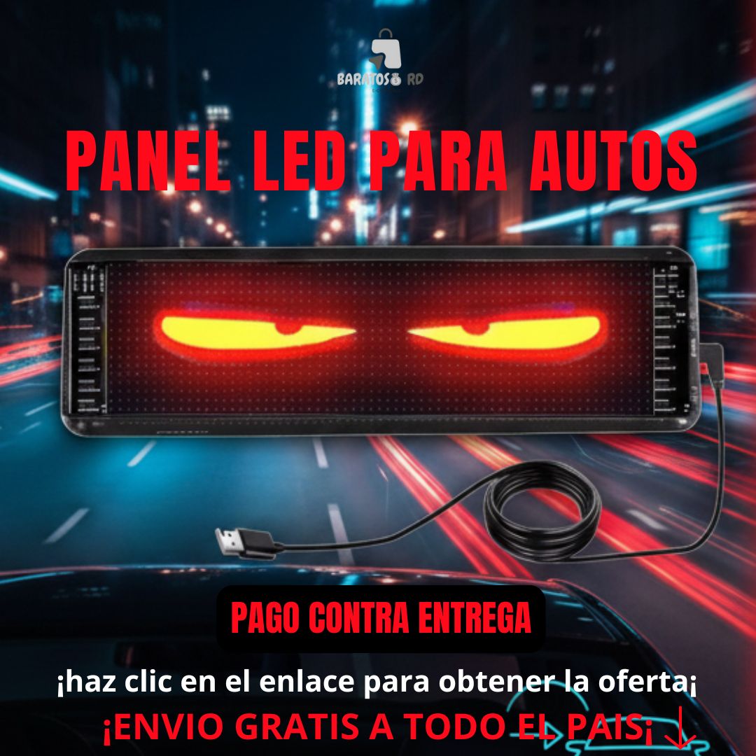 🚘💡 PANTALLA LED MATRIX⚡