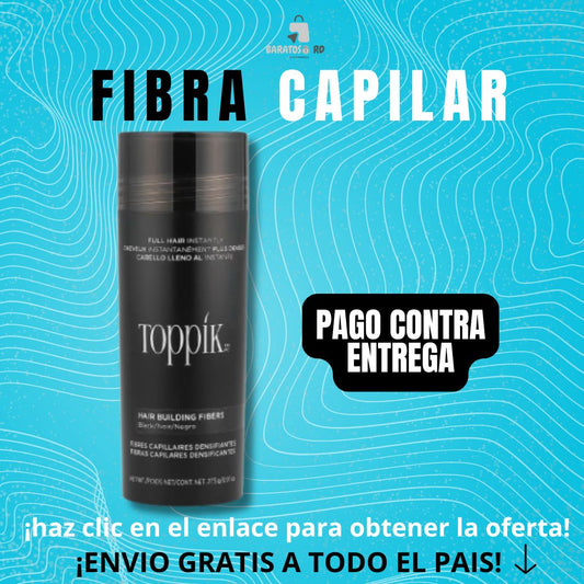 TOPPIK FIBRA CAPILAR NEGRO* ULTIMA EDICION
