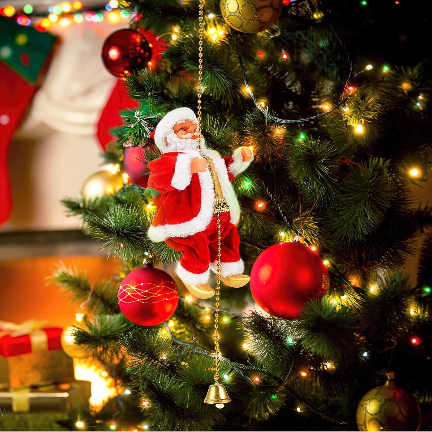 SANTA TREPADOR CON MUSICA - ULTIMAS UNIDADES