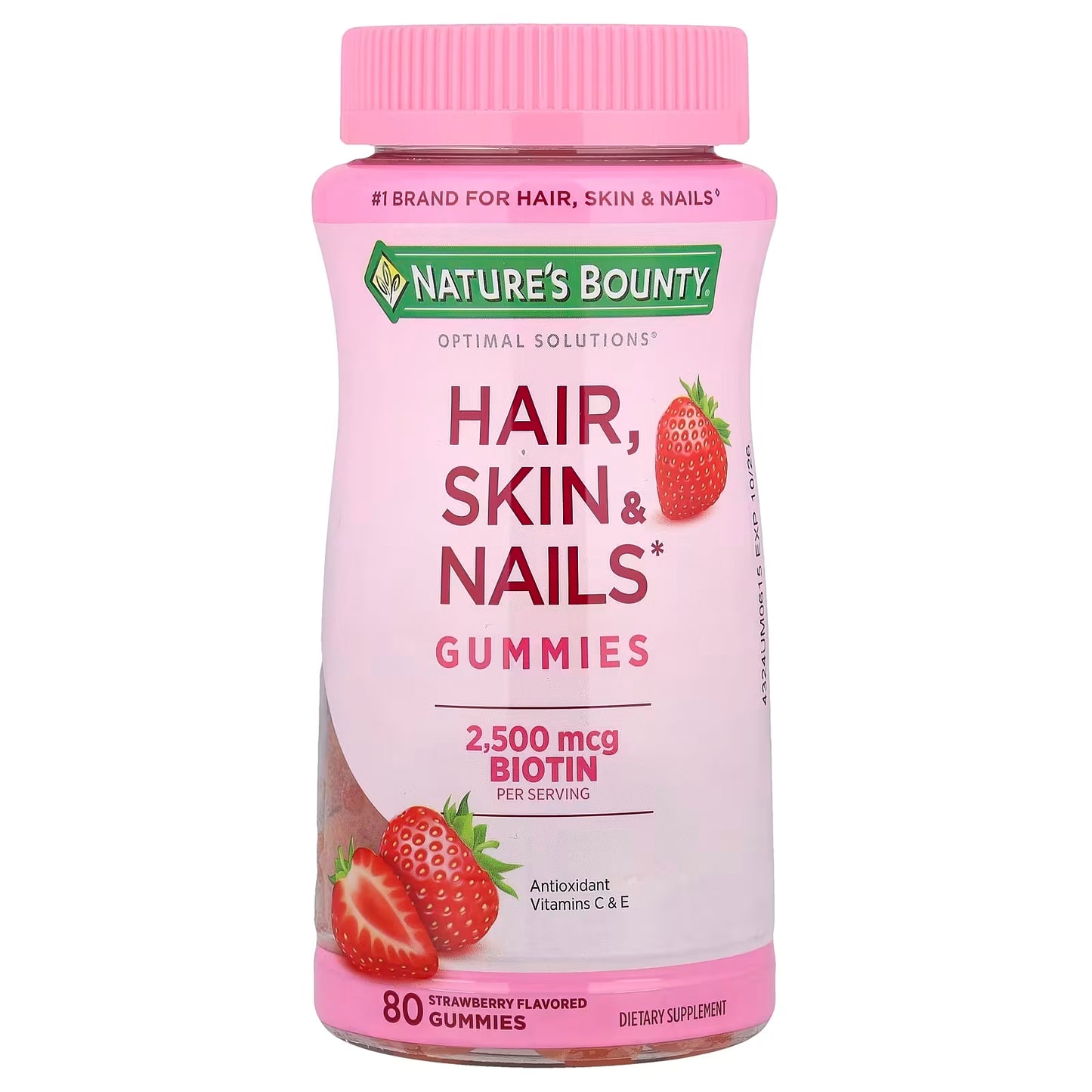 NATURES BOUNTY CABELLO PIEL UÑAS GOMITAS