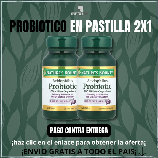 2x1 Probioticos Complex 120 Capsulas 2x1