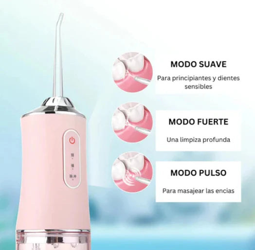 Irrigador Dental Portátil: Potente y Suave