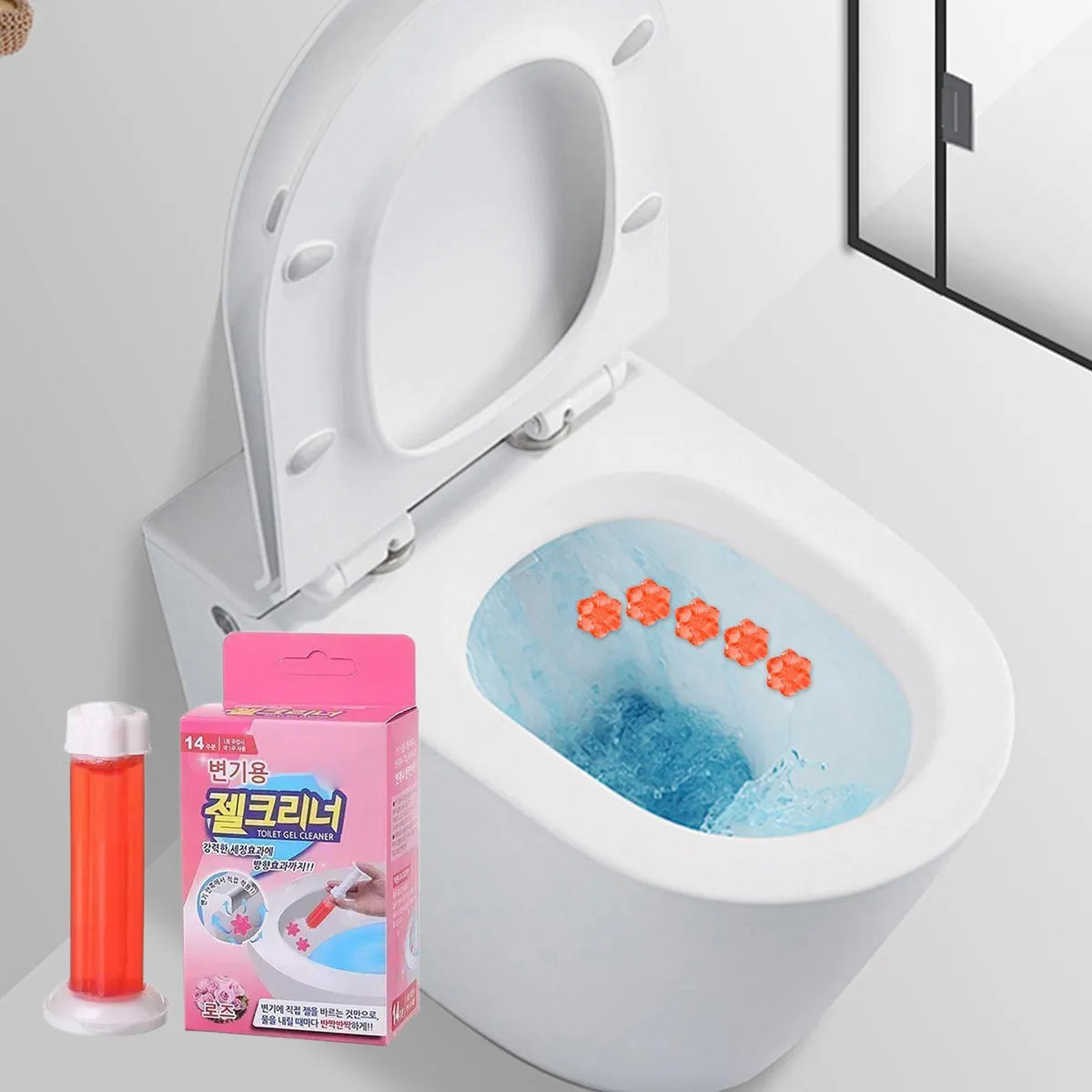 PACK 4 GEL DE INODORO PREMIUM