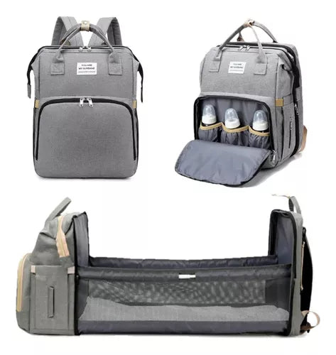 MOCHILA CON CAMBIADOR PARA BEBE