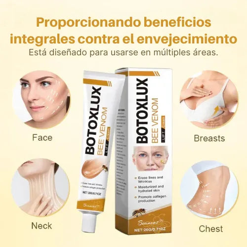 🐝✨ Botox Bee Venom – Crema Rejuvenecedora con Veneno de Abeja (20g)