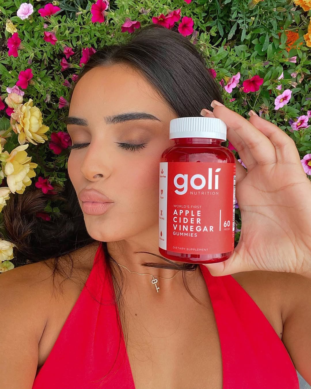 Gomitas de vinagre de sidra de manzana, 60 GOMITAS