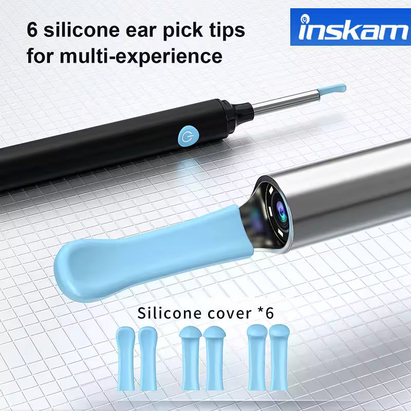 Limpiador de oídos con cámara
