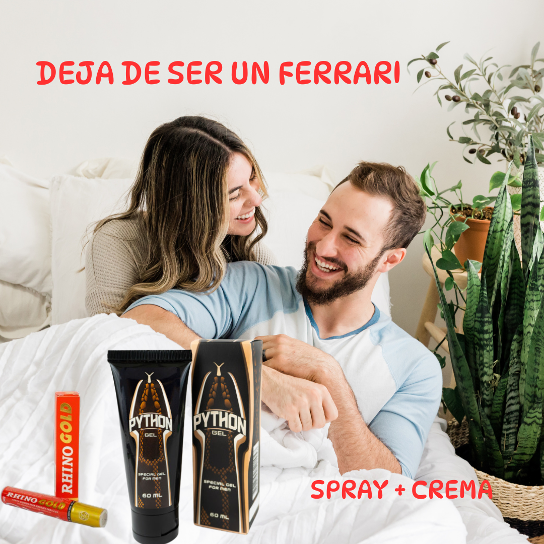 *Fortaleza Masculina*  KIT MASCULINO SPRAY + CREMA