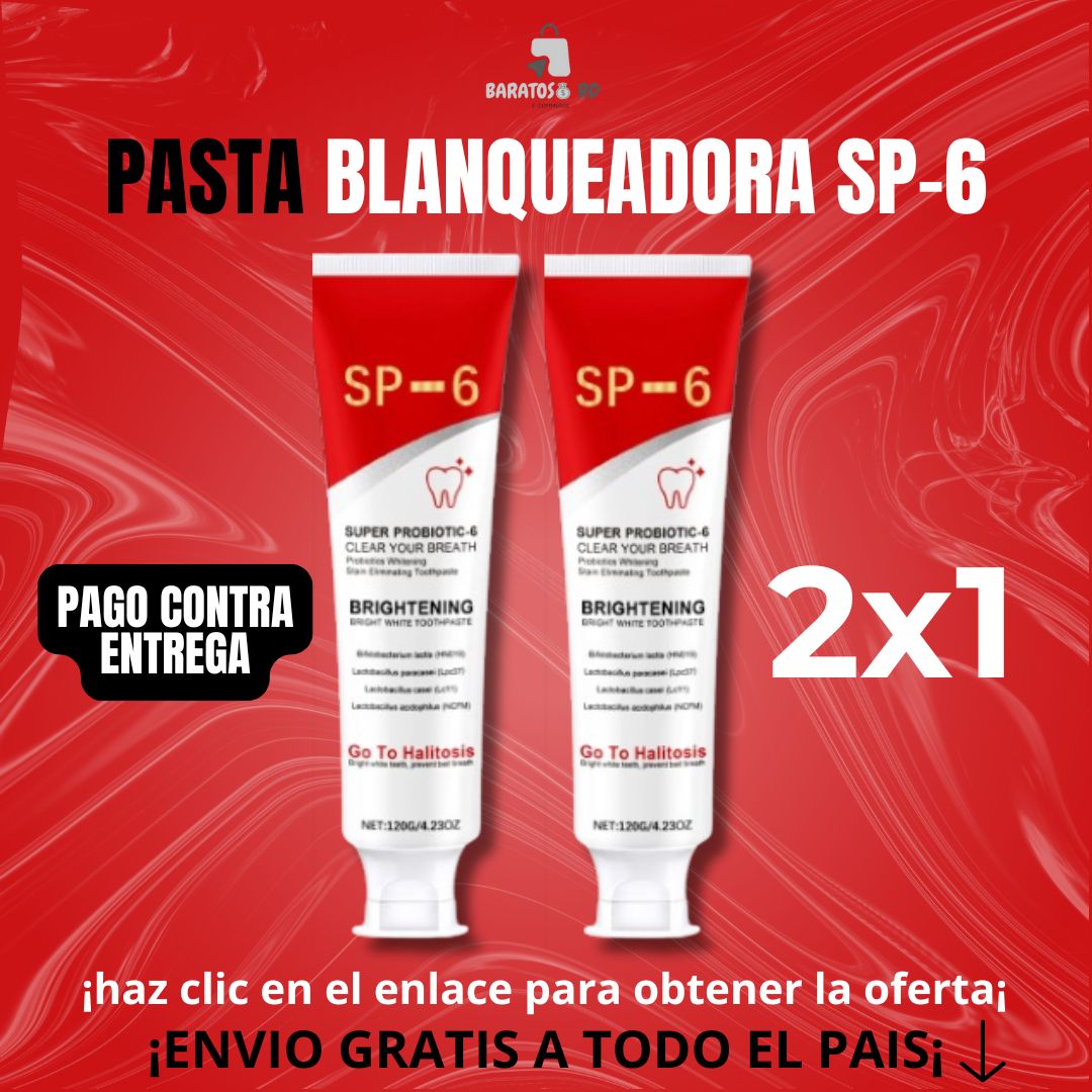 OFERTA 2 X 1 PASTA BLANQUEADORA SP6
