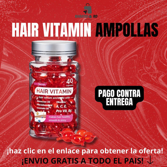 HAIR VITAMIN  40 AMPOLLAS