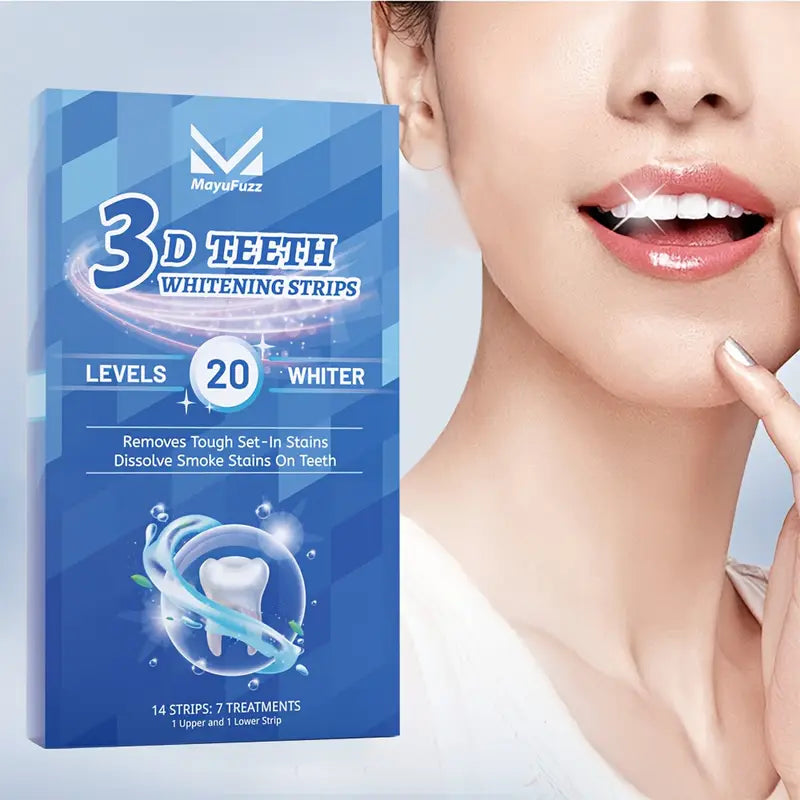 Tiras blanqueadoras dentales - Tratamiento de 7 días