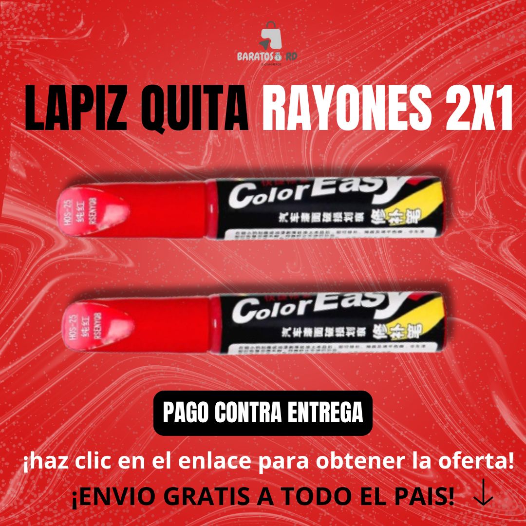 LAPIZ QUITA ARAÑAZOS 2X1