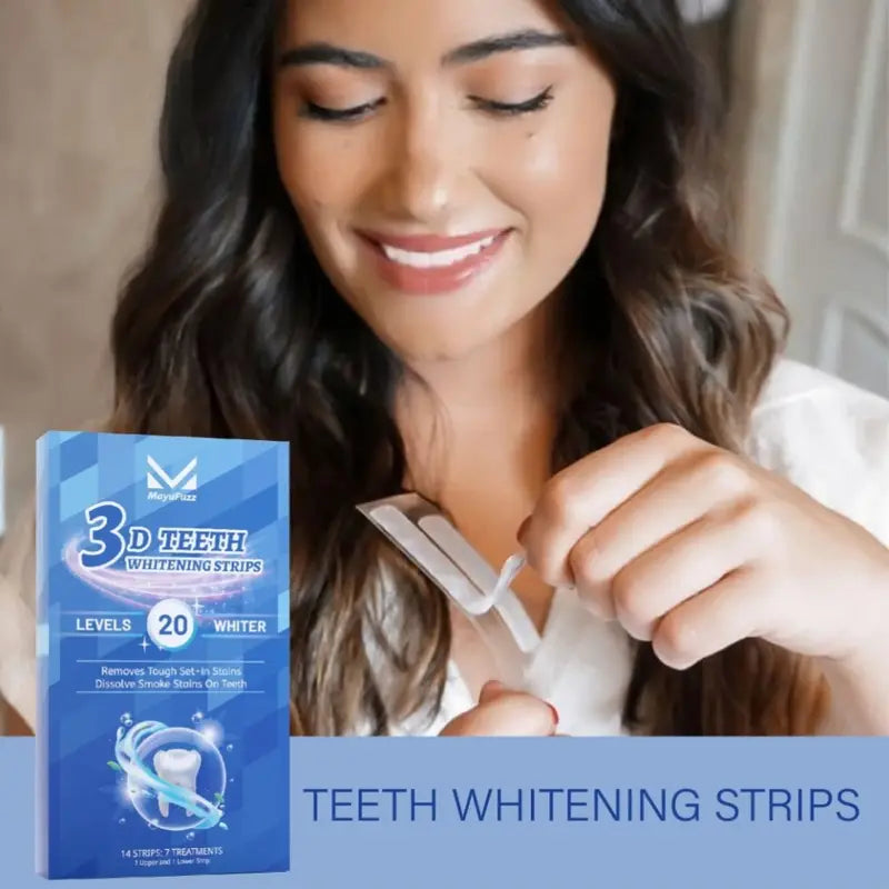 Tiras blanqueadoras dentales - Tratamiento de 7 días