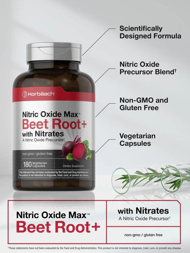 💪 Horbäach Beet Root+ with Nitrates – Energía, rendimiento y salud vascular
