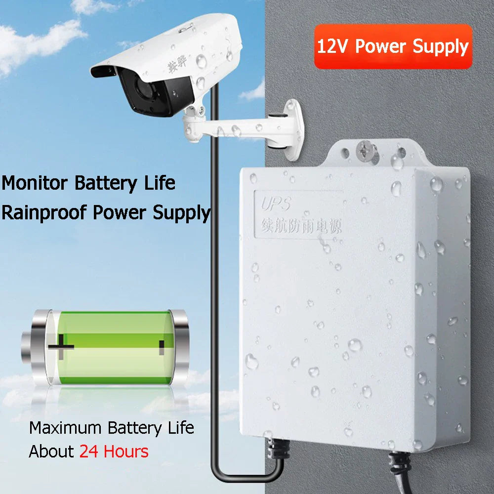 SUPER UPS (12V) DE ULTIMA GENERACION  PARA CAMARAS Y MODEM