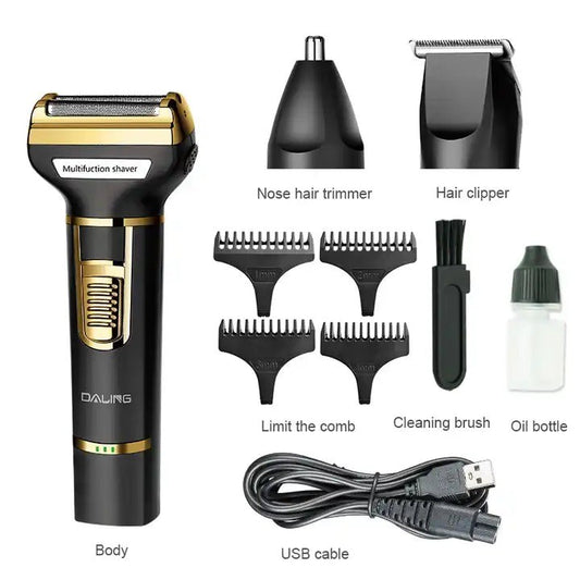 ✨ COMBO PREMIUM PARA HOMBRE: BARBA PERFECTA Y CORTE PROFESIONAL EN CASA ✨