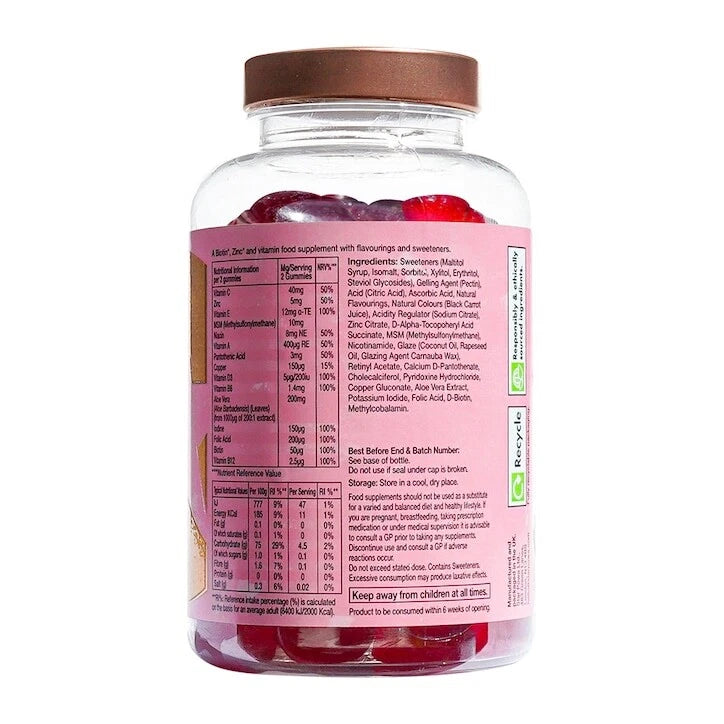 STARPowa Hair • Skin • Nails – Vitaminas en Gomitas Veganas