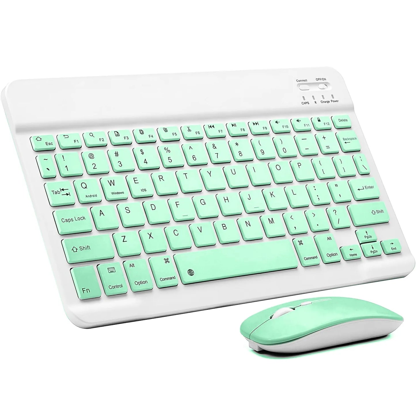 Kit de Teclado y Mouse inalambrico recargable